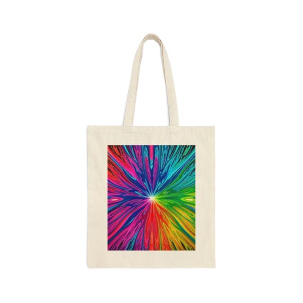 Fluid Psyche Cotton Canvas Tote Bag Bags/Backpacks backpack 2