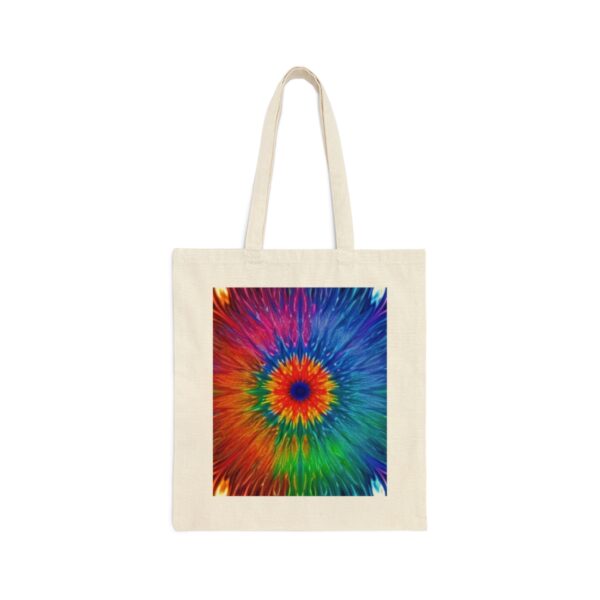 Fractal Psyche Cotton Canvas Tote Bag Bags/Backpacks backpack 2