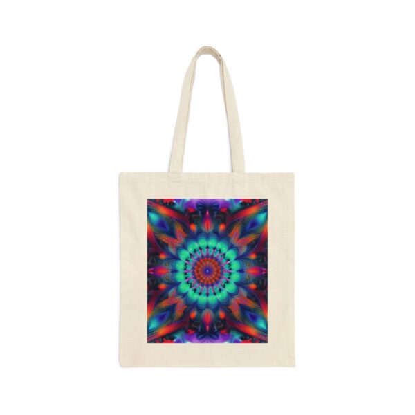 Color Psyche Cotton Canvas Tote Bag Bags/Backpacks backpack 2