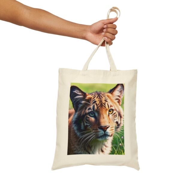 Le Tigre Cotton Canvas Tote Bag Bags/Backpacks backpack 5