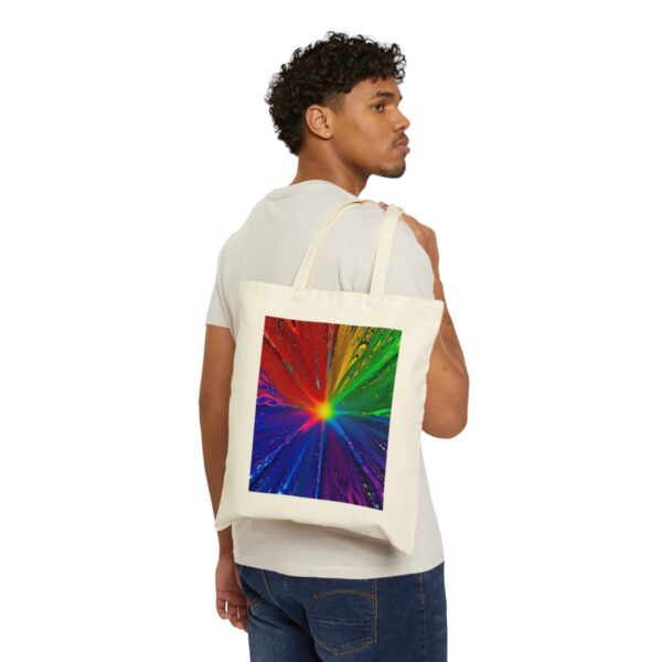 Liquid Star Cotton Canvas Tote Bag Bags/Backpacks backpack