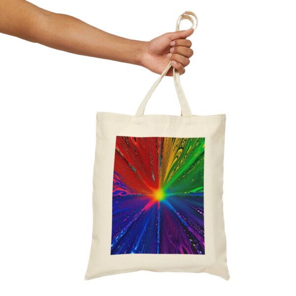 Liquid Star Cotton Canvas Tote Bag Bags/Backpacks backpack 5