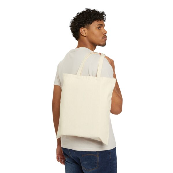 Fractal Burst Cotton Canvas Tote Bag Bags/Backpacks backpack 4