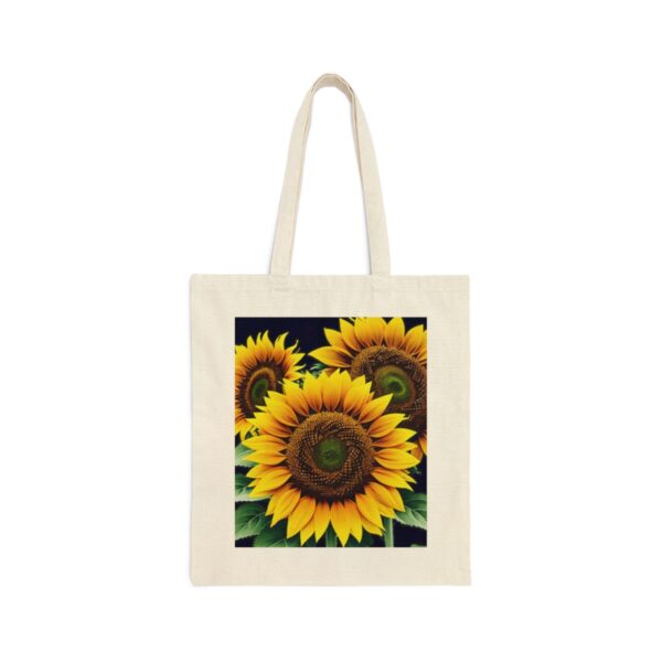 Burst of Sun Cotton Canvas Tote Bag Bags/Backpacks backpack 2