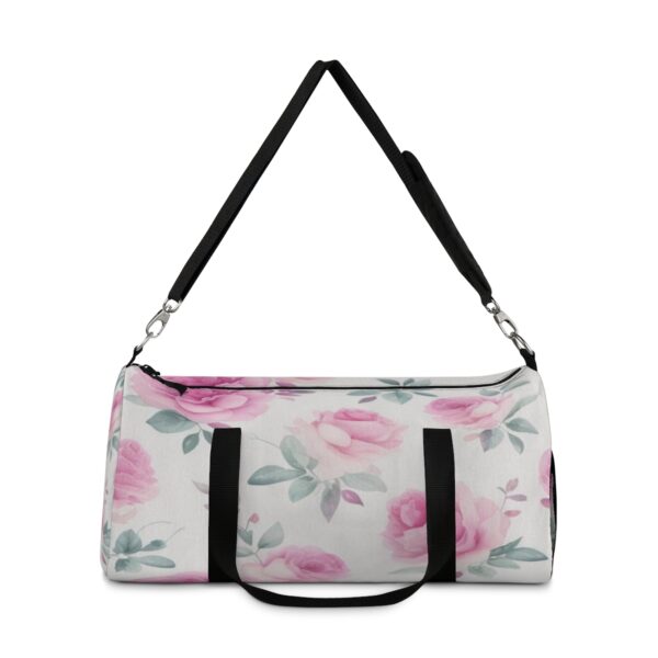 Pink Roses Duffel Bag Bags/Backpacks backpack 9