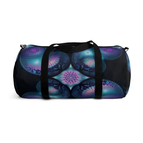 Fractal Jellyfish Duffel Bag Bags/Backpacks backpack 12