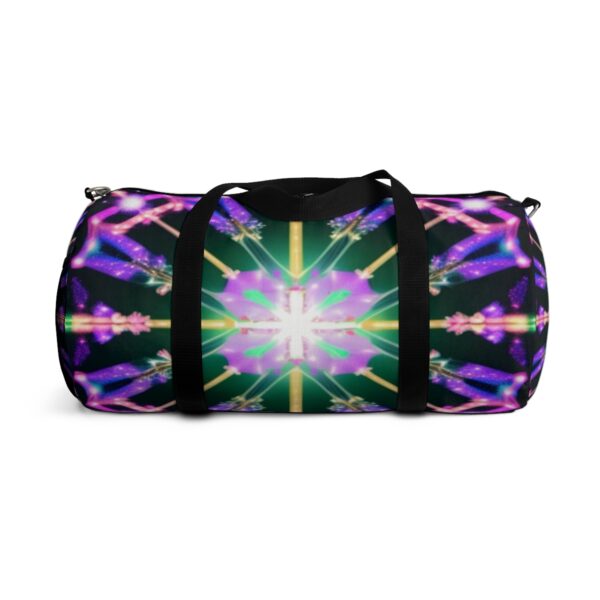 Fractal Neon Duffel Bag Bags/Backpacks backpack 12