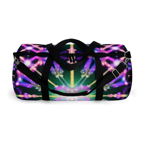 Fractal Neon Duffel Bag Bags/Backpacks backpack 13