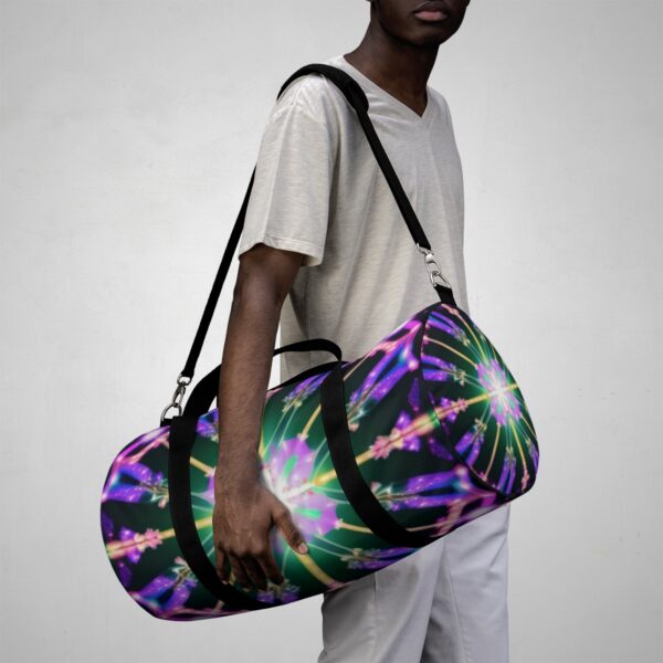 Fractal Neon Duffel Bag Bags/Backpacks backpack 14