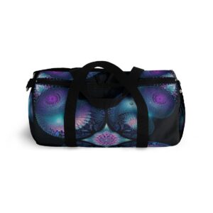 Fractal Jellyfish Duffel Bag Bags/Backpacks backpack