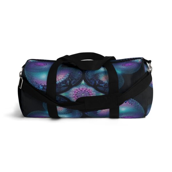 Fractal Jellyfish Duffel Bag Bags/Backpacks backpack 6