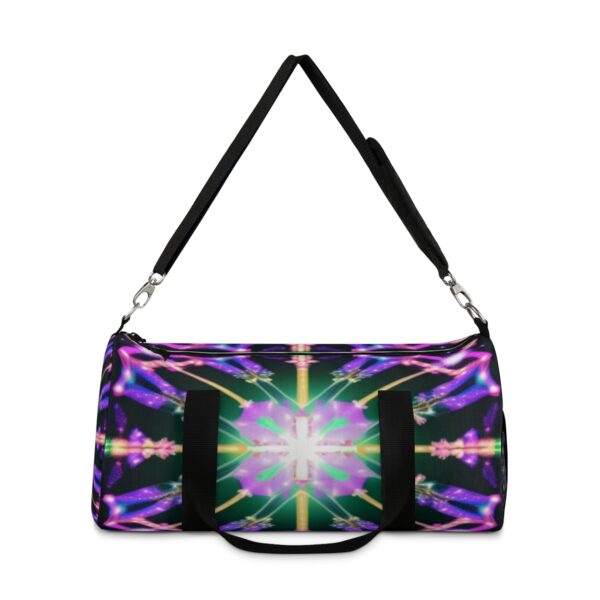 Fractal Neon Duffel Bag Bags/Backpacks backpack 3