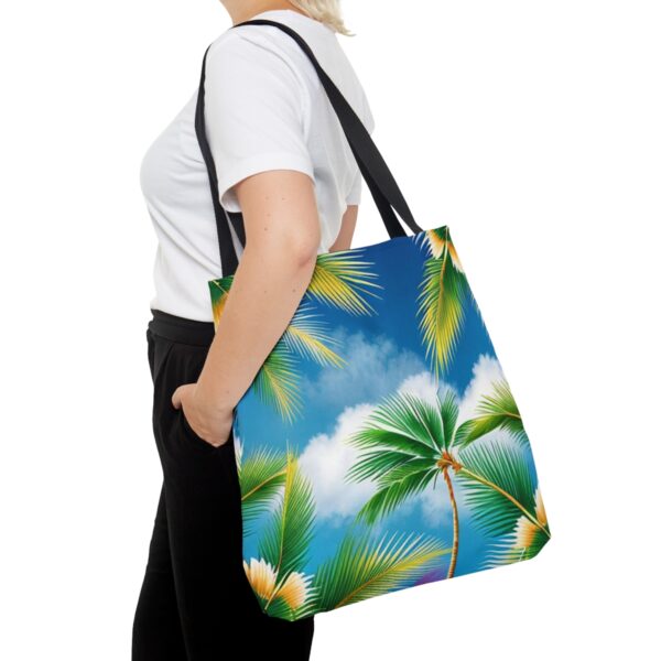 Whispering Palms Tote Bag (AOP) Bags/Backpacks All-Over Print Totes 9