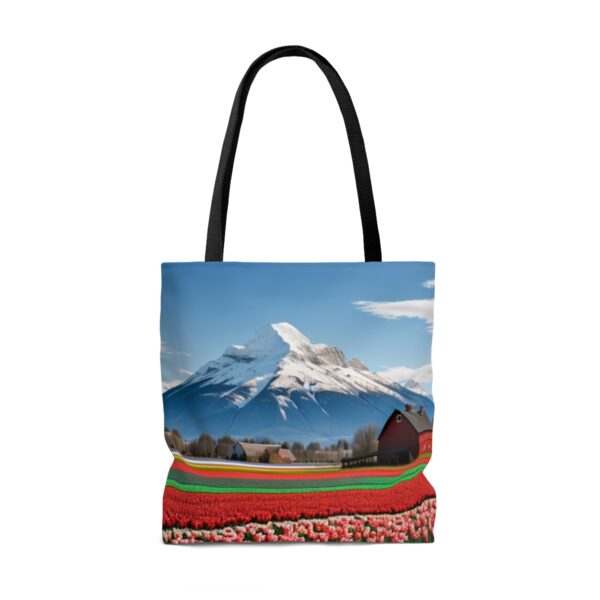 Tulip Fields Forever Tote Bag (AOP) Bags/Backpacks All-Over Print Totes 10