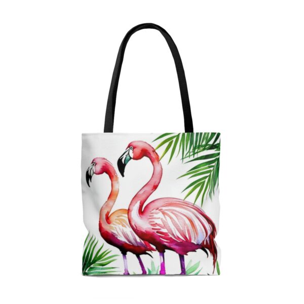 Flamingo Tote Bag (AOP) Bags/Backpacks All-Over Print Totes 10
