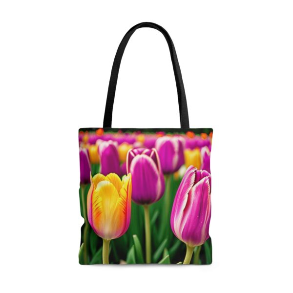 Tulips Tote Bag (AOP) Bags/Backpacks All-Over Print Totes 10