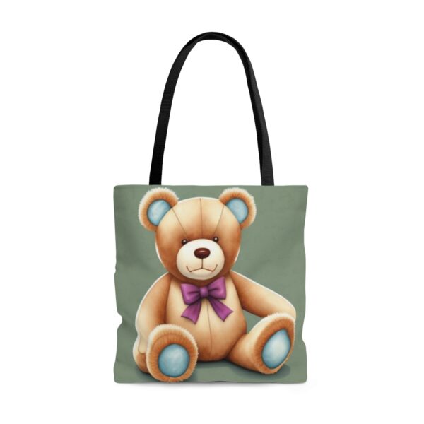 Teddy Bear Tote Bag (AOP) Bags/Backpacks All-Over Print Totes 9