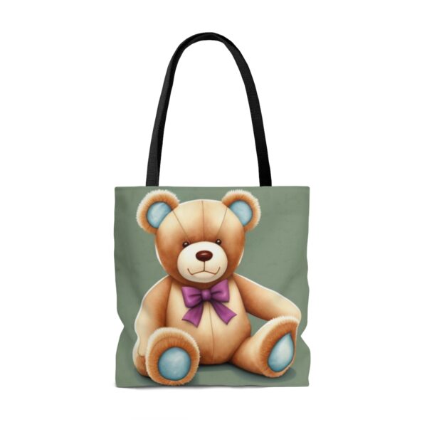 Teddy Bear Tote Bag (AOP) Bags/Backpacks All-Over Print Totes 10