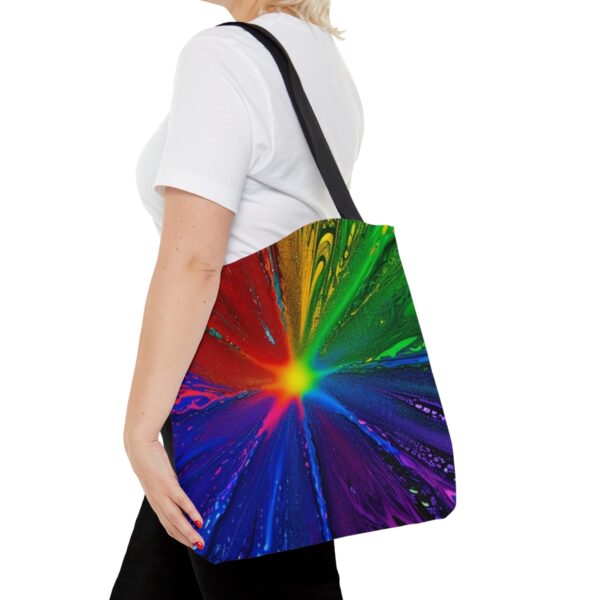 Liquid Star Tote Bag (AOP) Bags/Backpacks All-Over Print Totes 8