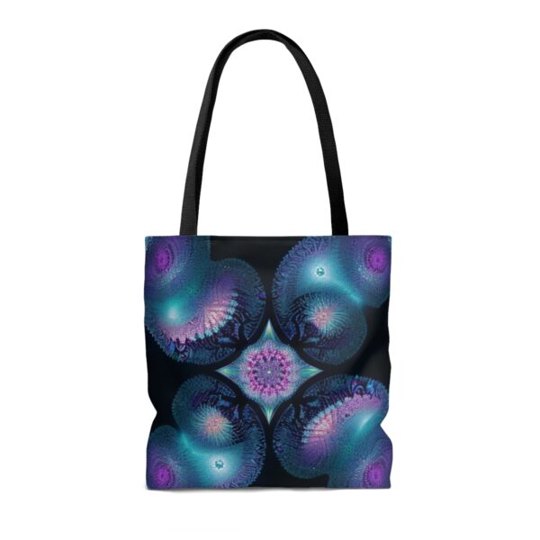 Fractal Jellyfish Tote Bag (AOP) Bags/Backpacks All-Over Print Totes 6