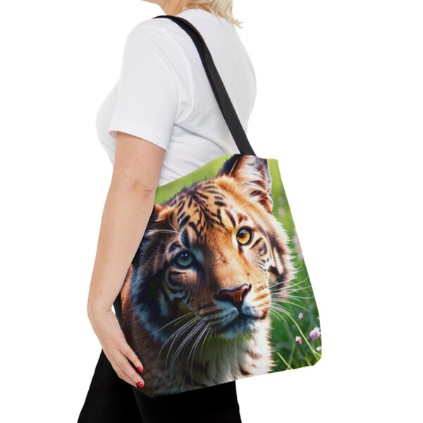Le Tigre Tote Bag (AOP) Bags/Backpacks All-Over Print Totes 8