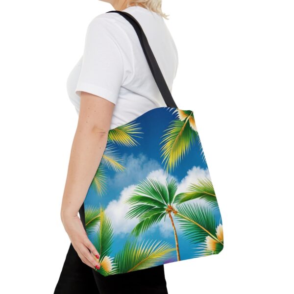 Whispering Palms Tote Bag (AOP) Bags/Backpacks All-Over Print Totes 8