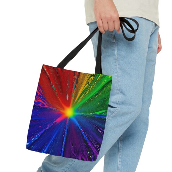 Liquid Star Tote Bag (AOP) Bags/Backpacks All-Over Print Totes 4