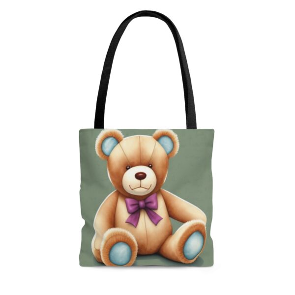 Teddy Bear Tote Bag (AOP) Bags/Backpacks All-Over Print Totes 2