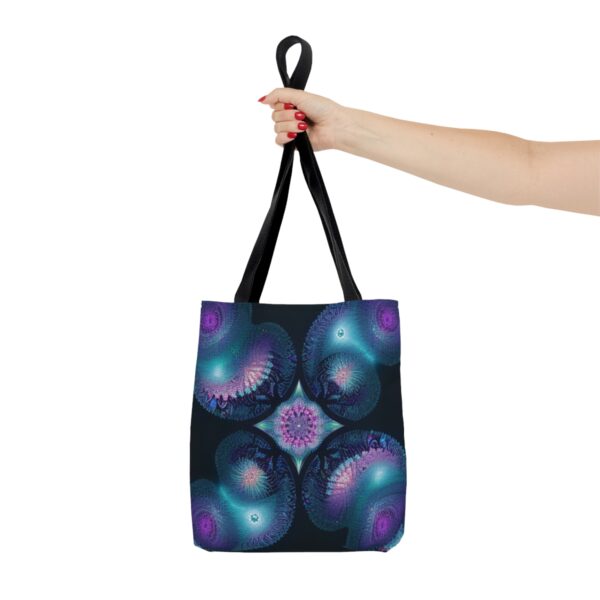 Fractal Jellyfish Tote Bag (AOP) Bags/Backpacks All-Over Print Totes