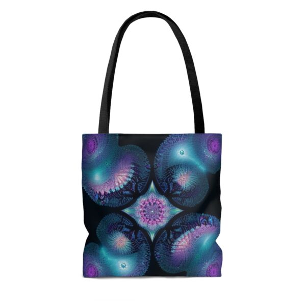 Fractal Jellyfish Tote Bag (AOP) Bags/Backpacks All-Over Print Totes 3