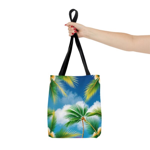Whispering Palms Tote Bag (AOP) Bags/Backpacks All-Over Print Totes 3