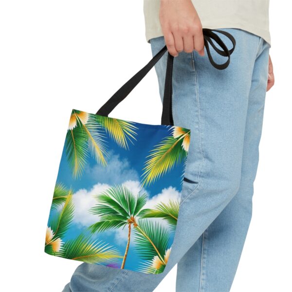 Whispering Palms Tote Bag (AOP) Bags/Backpacks All-Over Print Totes 4