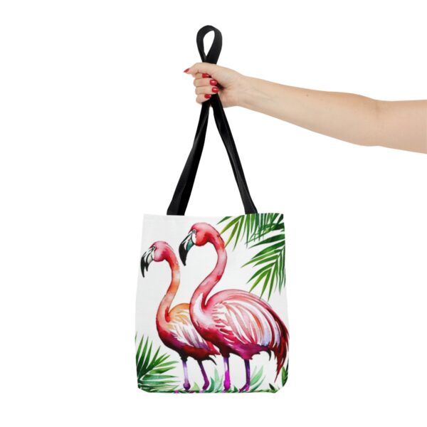Flamingo Tote Bag (AOP) Bags/Backpacks All-Over Print Totes