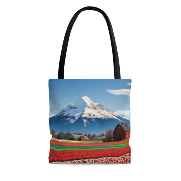 Tulip Fields Forever Tote Bag (AOP) Bags/Backpacks All-Over Print Totes 2