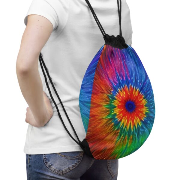 Fractal Psyche Drawstring Bag Bags/Backpacks backpack 4