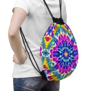 Tie Dye Drawstring Bag Bags/Backpacks backpack