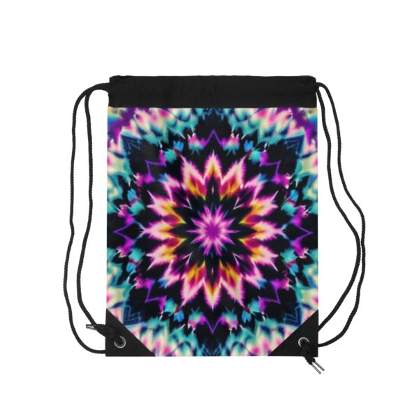 Fractal Star Drawstring Bag Bags/Backpacks backpack 3