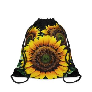 Burst of Sun Drawstring Bag Bags/Backpacks backpack