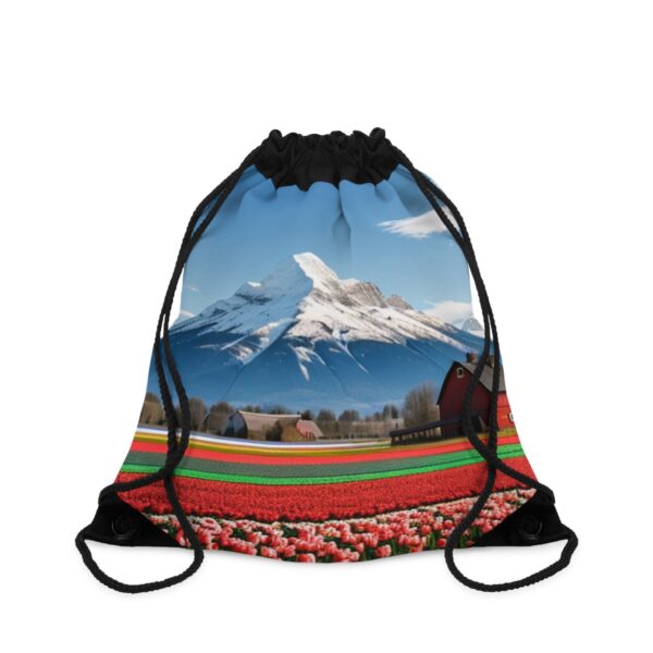 Tulip Fields Forever Drawstring Bag Bags/Backpacks backpack