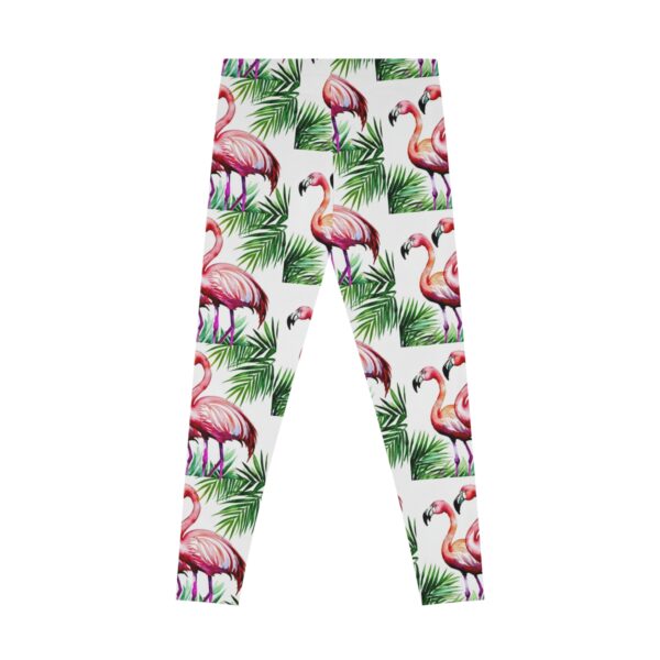 Flamingos Stretchy Leggings (AOP) Clothing Activewear 9