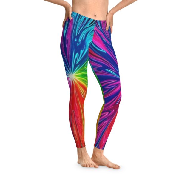 Fluid Psyche Stretchy Leggings (AOP) Clothing Activewear 7