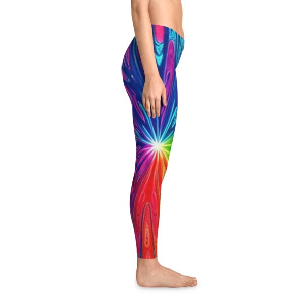 Fluid Psyche Stretchy Leggings (AOP) Clothing Activewear 12