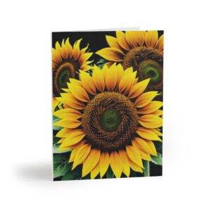 Greeting cards “Burst of Sun” Cards/Stationery Blank greeting cards