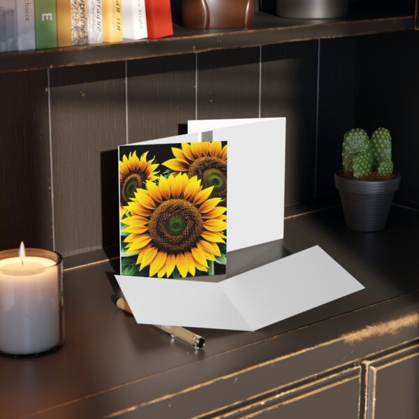 Greeting cards “Burst of Sun” Cards/Stationery Blank greeting cards 8