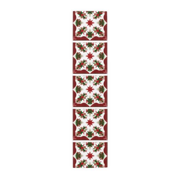 Table Runner “Ribbons of the Holiday” Gifts/Party/Celebration Christmas table runner 6