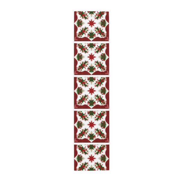 Table Runner “Ribbons of the Holiday” Gifts/Party/Celebration Christmas table runner 11