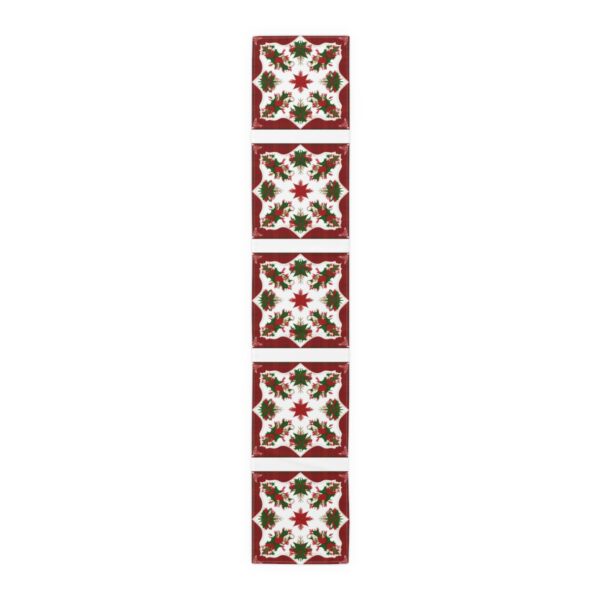 Table Runner “Ribbons of the Holiday” Gifts/Party/Celebration Christmas table runner