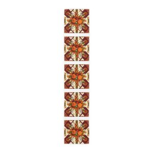 Table Runner “Fall Jacks” (Cotton, Poly) Gifts/Party/Celebration Christmas table runner