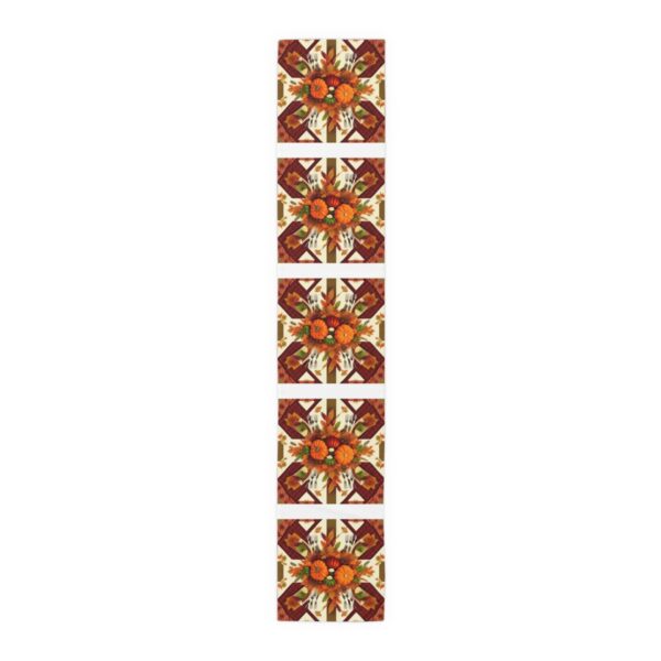 Table Runner “Fall Jacks” (Cotton, Poly) Gifts/Party/Celebration Christmas table runner 16