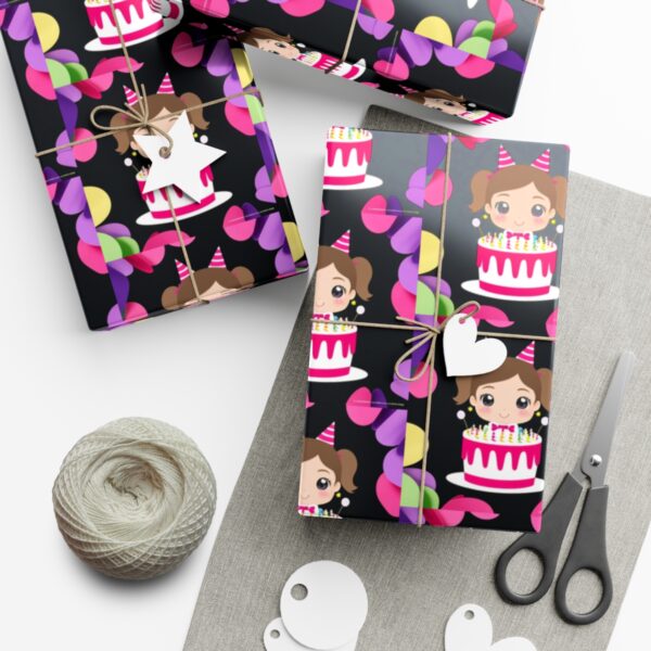 Gift Wrap Papers – “Yum Cake!” Gifts/Party/Celebration Birthday gift wrap 6